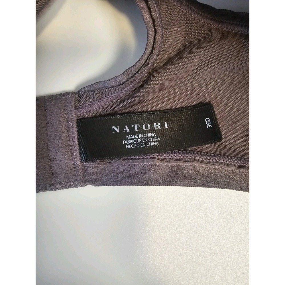Natori bra 7313219 Refined Contour Underwire Dark Gray size 36D New - Picture 6 of 7